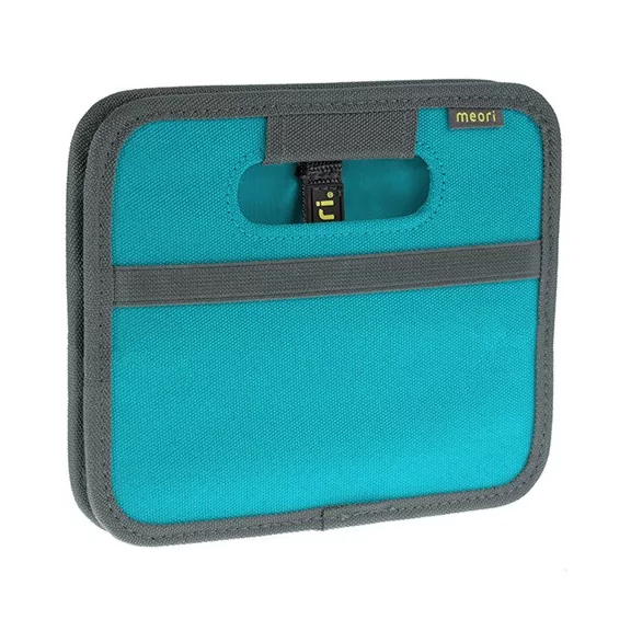 Rendszereződoboz Meori összehajtható textil azúr kék