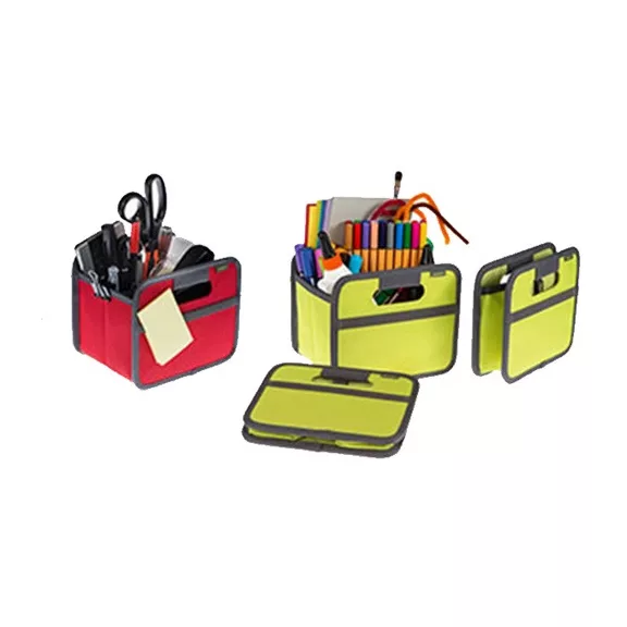 Rendszereződoboz Meori összehajtható textil rózsaszín