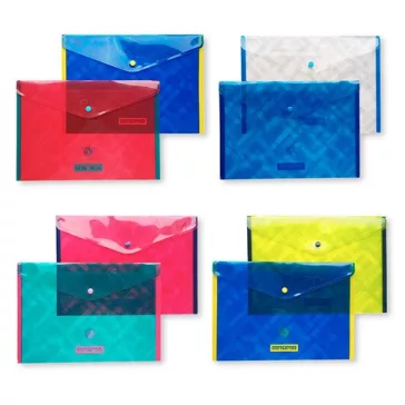 Irattartó tasak Mitama A/4 patentos 3 db/csomag