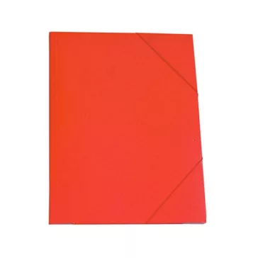 Gumis mappa karton A/4 piros