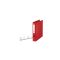 Gyűrűs könyv Esselte Jumbo A/4 4 D 4 gyűrűs 58 mm gerinccel piros 82403