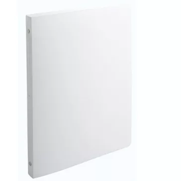   Gyűrűs könyv Exacompta Opaque A/4 4 gyűrűs 20 mm gerinccel PP fehér