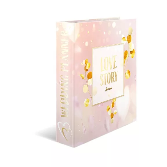 Iratrendező Herma A/4 60 mm gerinccel Esküvői Love Story