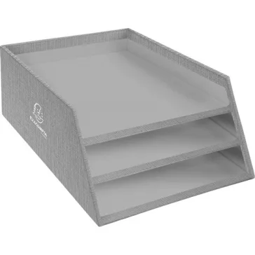   Irattálca karton Exacompta Teksto A/4+ 3 emeletes vegyes színek