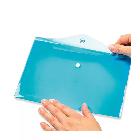 Irattartó tasak Herma A/5 25x18 cm patentos világoskék