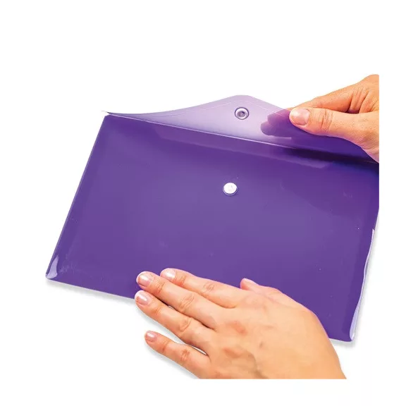 Irattartó tasak Herma A/5 25x18 cm patentos lila