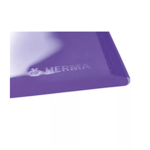 Irattartó tasak Herma A/5 25x18 cm patentos lila