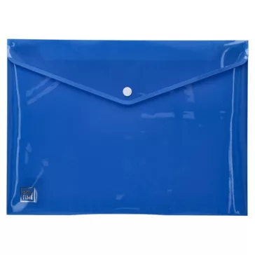 Irattartó tasak BiroTime A/4 patentos kék