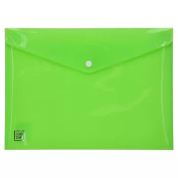 Irattartó tasak BiroTime A/4 patentos zöld