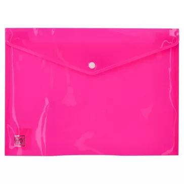 Irattartó tasak BiroTime A/4 patentos pink