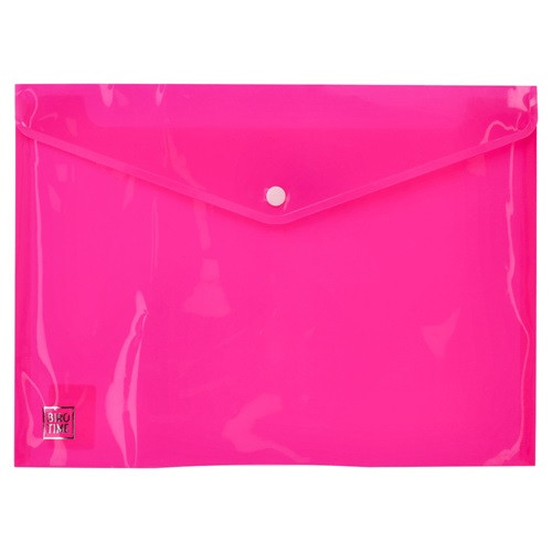 Irattartó tasak BiroTime A/4 patentos pink