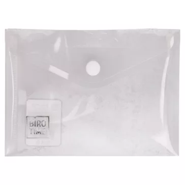 Irattartó tasak BiroTime A/7 patentos áttetsző