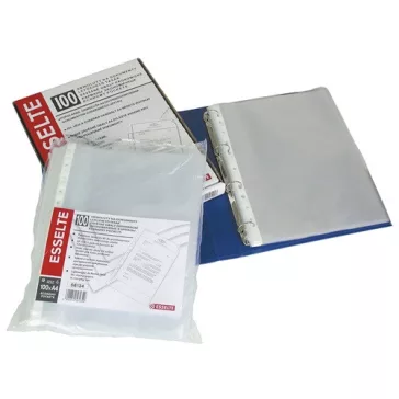   Lefűzhető tasak Esselte Standard A/4 40 mic. narancsos 56133