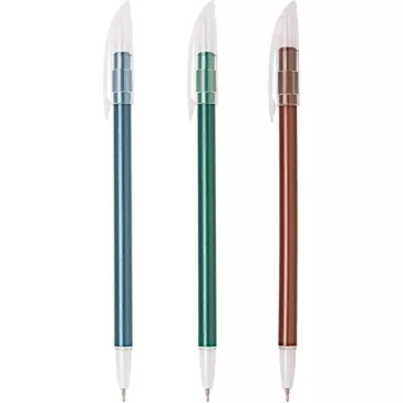 Golyóstoll Cello SILKE 0,4 mm kék eldobható