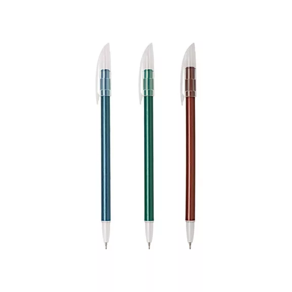 Golyóstoll Cello SILKE 0,4 mm kék eldobható