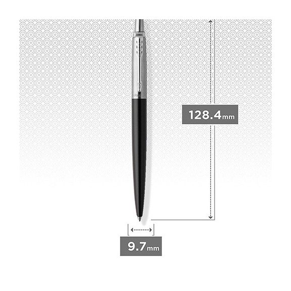 Golyóstoll Parker Jotter fekete -  ezüst klipsz 1953184