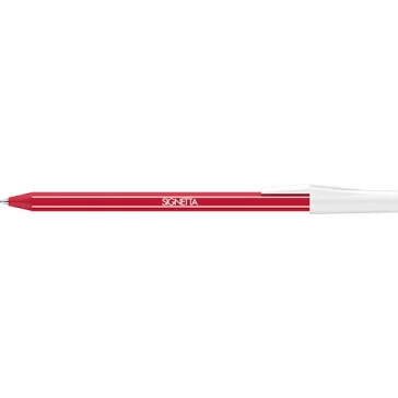 Golyóstoll Signetta D50 0.7 mm piros eldobható