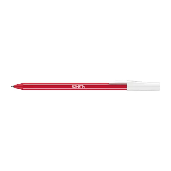 Golyóstoll Signetta D50 0.7 mm piros eldobható