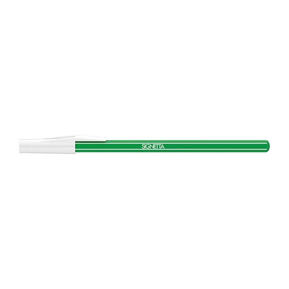 Golyóstoll Signetta D50 0.7 mm zöld eldobható