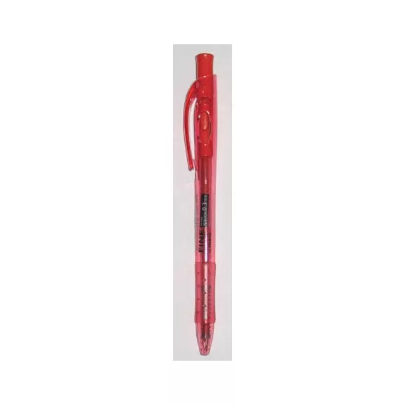 Golyóstoll Stabilo Liner 308 F 0,38 mm piros
