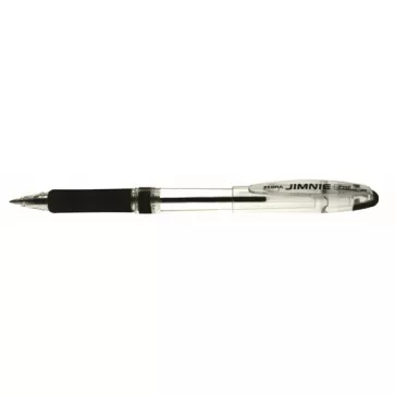 Golyóstoll Zebra Jimnie nyomógombos 0.7 mm fekete