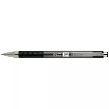 Golyóstoll Zebra F-301A 0.7 mm antracit
