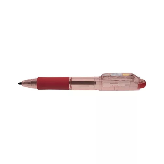 Golyóstoll Zebra Jimnie nyomógombos 0.7 mm piros