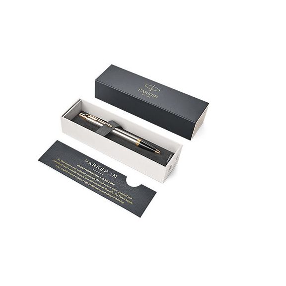 Golyóstoll Parker IM Royal csiszólt fém - arany klipsz 1931670