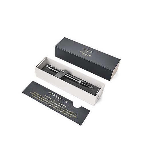 Golyóstoll Parker IM Royal fekete - ezüst klipsz 1931665