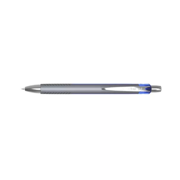 Golyóstoll Cello Butterflow Clic 1 mm kék nyomógombos