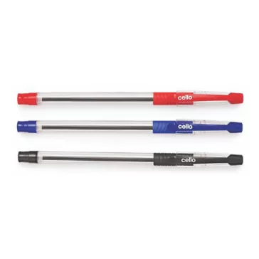   Golyóstoll Cello Slimo Grip 0,7 mm vegyes színek 50 db/doboz