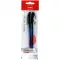 Golyóstoll Cello Tri-Grip kék tolltest 0,7 mm kék eldobható 2 db/bliszter