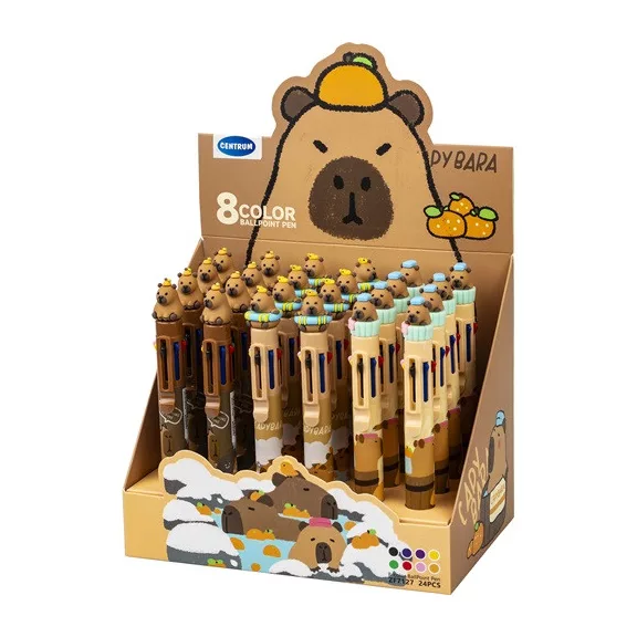 Golyóstoll CAPYBARA 0,5 mm 8 színű