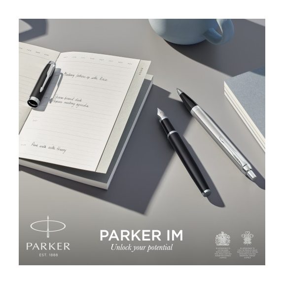 Golyóstoll Parker Royal IM Essential rozsdamentes acél, ezüst klipsz 2143631