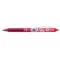 Roller Pilot Frixion Clicker Fancy 0.7 mm Coral pink kék írás radírozható