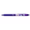 Roller Pilot Frixion Clicker Fancy 0.7 mm Violet kék írás radírozható