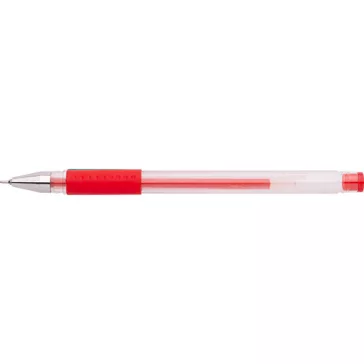 Zselés toll Gel-Ico D12 0,5 mm piros  -i