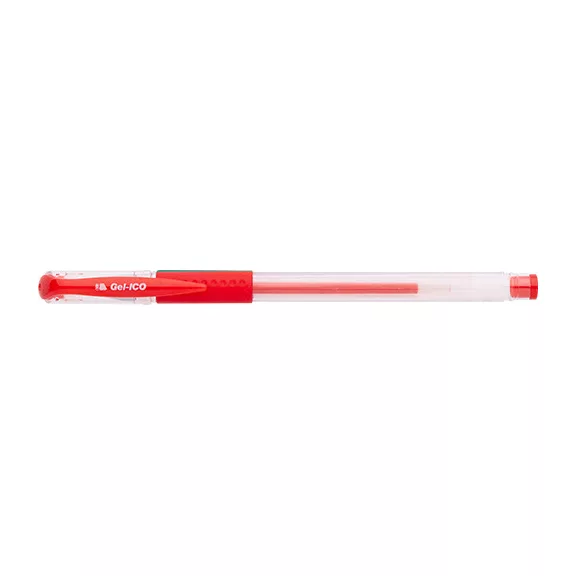 Zselés toll Gel-Ico D12 0,5 mm piros  -i
