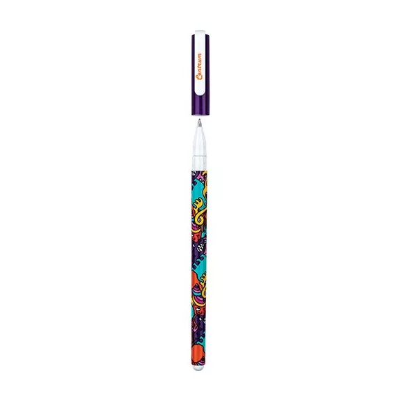 Zselés toll Centrum Monster 0,5 mm kék radírozható