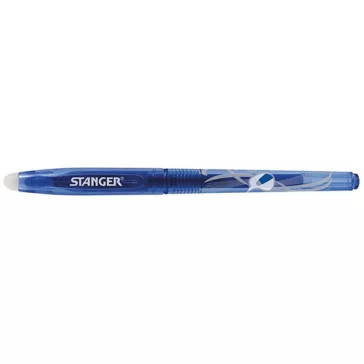 Zselés toll Stanger radírozható 0,7 mm Softgrip fekete