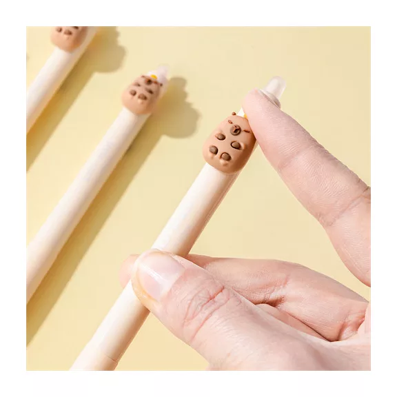 Zselés toll Lazy Stars 0,5 mm radírozható capybara piros betéttel Zselés toll Lazy Stars 0,5 mm radírozható capybara piros betéttel