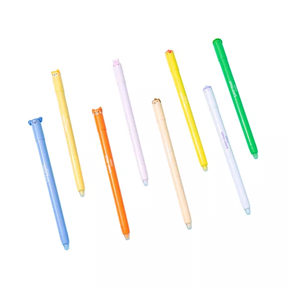 Zselés toll Lazy Stars kupakos 0,5 mm radírozható vegyes színek és minták 192 db/display Zselés toll Lazy Stars kupakos 0,5 mm radírozható vegyes színek és minták 192 db/display