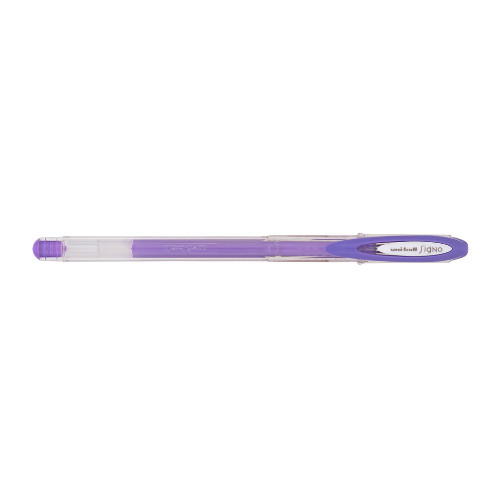 Zselés toll Uni UM-120AC 0,7 mm Angel Color lila eldobható