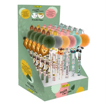   Display zseléstoll Online Caps Charm 30 db-os radírozható vegyes (csak display)