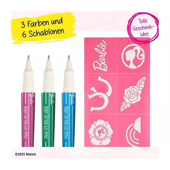 Zseléstoll Online Barbie tetováló 3 db-os klt.-ben Zseléstoll Online Barbie tetováló 3 db-os klt.-ben