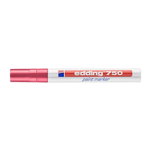 Lakkmarker Edding 750 piros