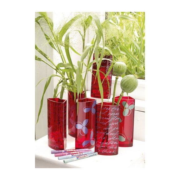 Lakkmarker Edding 751 metálzöld