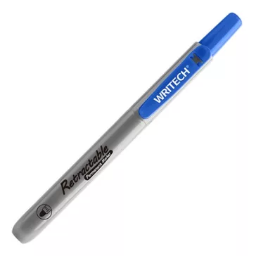 Marker Writech Click permanent kék