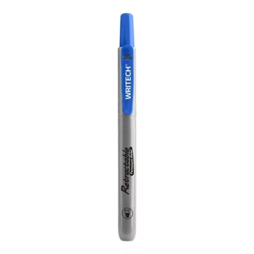 Marker Writech Click permanent kék