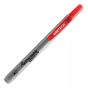 Marker Writech Click permanent piros